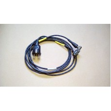 CABLE ASSY AC POWER EURO SOCKET TO SMALL 3 PIN FEMALE MILITARY